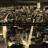 Babyface Unplugged NYC 1997 artwork