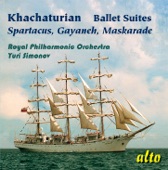 Khachaturian: Famous Ballet Suites: Spartacus – Gayaneh - Maskarade artwork