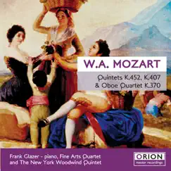 Mozart: Quintets, K. 452 and K. 407, Oboe Quartet by Fine Arts Quartet album reviews, ratings, credits