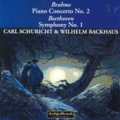 Johannes Brahms: Piano Concerto No. 2 - Ludwig van Beethoven: Symphony No. 1 artwork