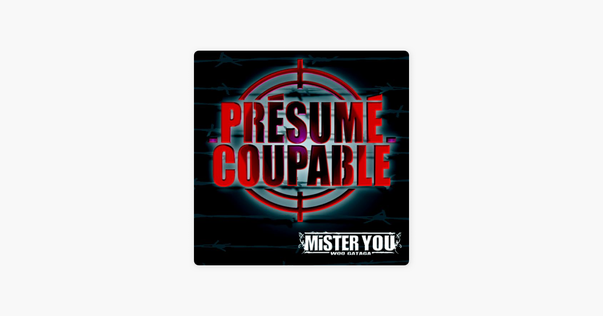 album mister you presumé coupable