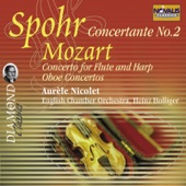 Mozart: Concerto for Flute, Harp and Orchestra, K. 299, Oboe Concertos, K. 313 &, K. 314 - Spohr: Concertante No. 2 in E Minor for Violin, Harp & Orchestra artwork