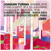 Las Musas de Andalucía, Op. 93: VI. Erato, Musa de la Poesía Erótica y Anacreóntica: Trovos y saetas for Soprano & String Quartet: Andante artwork