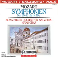 Mozart: Symphonien No. 39, K. 16a, K. 19a by Hans Graf & Mozarteum Orchestra Salzburg album reviews, ratings, credits