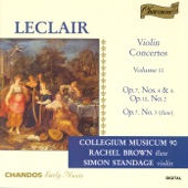 Leclair: Violin Concertos, Vol. 2 artwork