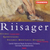 Riisager: Etudes, Qarrtsiluni & Erasmus Montanus Overture artwork