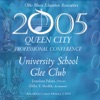 University School Glee Club - Bridge Over Troubled Water