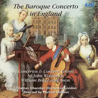 The Baroque Concerto in England by James Brown, Michael Dobson, Neil Black, Thames Chamber Orchestra London & William Bennett album reviews, ratings, credits