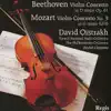Mozart: Violin Concerto No. 3 - Beethoven: Violin Concerto in D Major album lyrics, reviews, download
