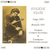 Eugen Ysaye (1912-1919) artwork