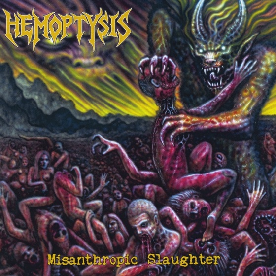 Cover artwork for Misanthropic Slaughter