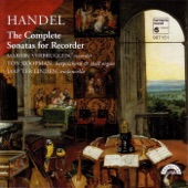 Handel: The Complete Sonatas for Recorder artwork