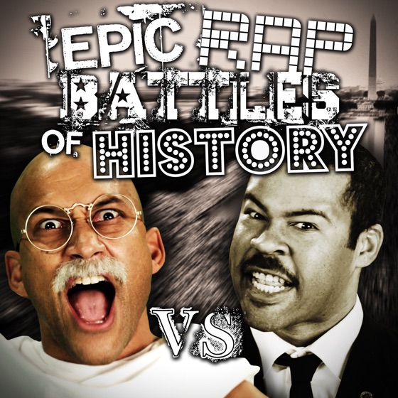Cover artwork for Gandhi vs. Martin Luther King Jr.