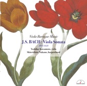 Johann Sebastian Bach Viola Sonata BWV1028 artwork