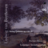 Beethoven: String Quintets, Op. 4 & 29 - Leipziger Streichquartett & Barbara Buntrock