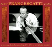 Zino Francescatti, Violin: A Treasury of Studio Recordings 1931-1955 artwork