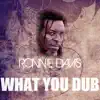 What You Dub - Single album lyrics, reviews, download