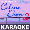 Karaoke in the Style of Celine Dion, Vol. 2 - EP
