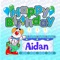 Happy Birthday Aidan - The Birthday Bunch lyrics