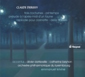 Debussy: Trois nocturnes - Printemps - Prelude a l'apres-midi d'un faune - Rapsodie pour clarinette - Deux danses artwork
