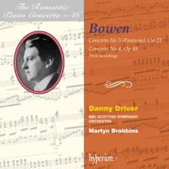 BOWEN/PIANO CONCERTOS NO 3 & 4 cover art