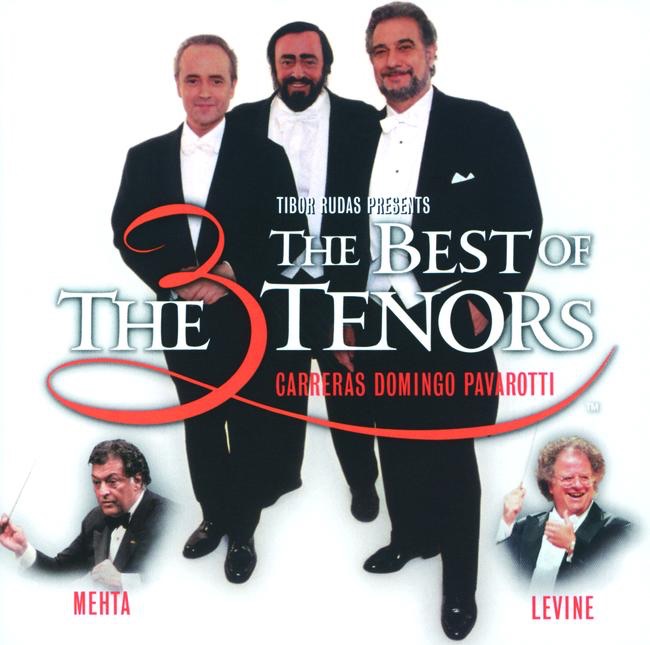 The Three Tenors - The Best of the 3 Tenors Album Cover by James Levine