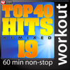 Top 40 Hits Remixed, Vol. 19 (60 Minute Non-Stop Workout Mix - 128 BPM) - Power Music Workout