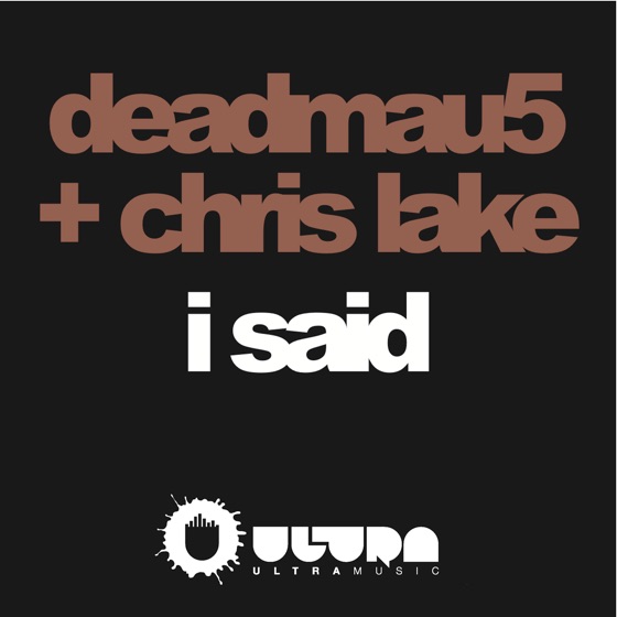 Cover artwork for I Said (Michael Woods Remix)