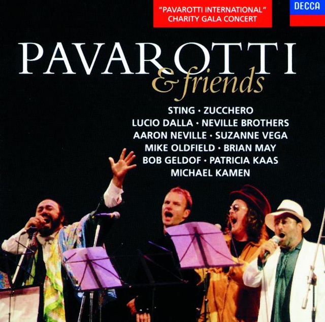 Pavarotti & Friends (Live) Album Cover