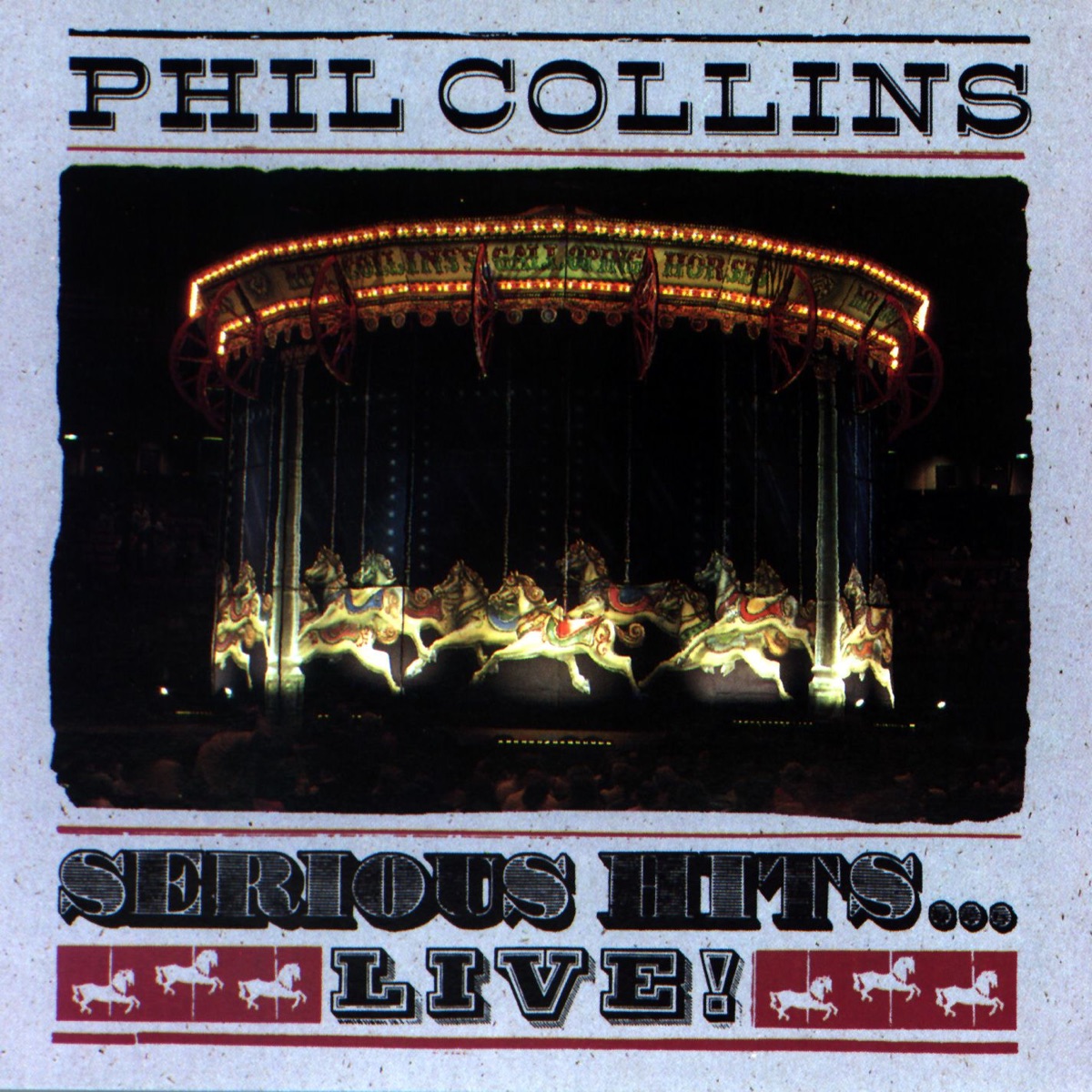 Serious Hits...Live! Album Cover By Phil Collins