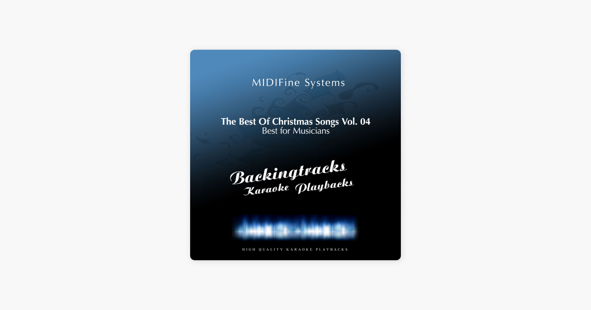 best christmas songs vol 04 karaoke version by midifine systems