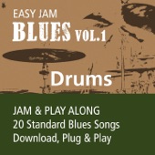 Easy Jam Blues, Vol.1 - Drums (Jam & Play Along, 20 Standard Blues Songs) artwork