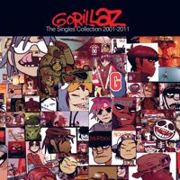 Gorillaz - The Singles Collection 2001-2011 artwork