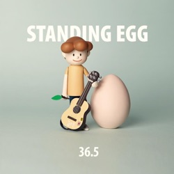 Standing Egg - Blue Sky