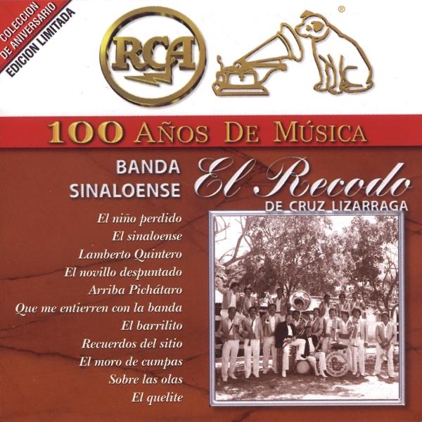 100 Años de Música - Banda Sinaloense el Recodo de Cruz Lizárraga Album Cover