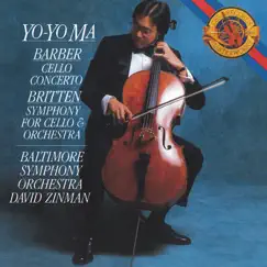 Barber: Cello Concerto - Britten: Symphony for Cello & Orchestra by Yo-Yo Ma album reviews, ratings, credits