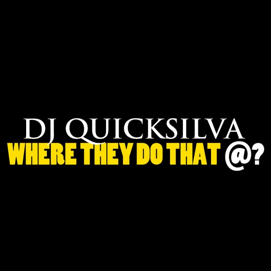 Cover artwork for Where They Do That At