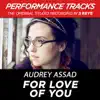 For Love of You (Performance Tracks) - EP album lyrics, reviews, download