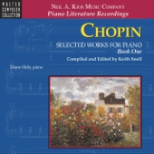 Chopin: Selected Works for Piano, Book One artwork