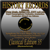 Handel: Water Music, Suites I-III, HWV 348-350 & von Weber: Symphony No 1 in C-Major, Op. 19, J. 50 (History Records - Classical Edition 35 - Original Recordings Digitally Remastered 2011 In Stereo) - Royal Concertgebouw Orchestra, Cologne Radio Symphony Orchestra, Eduard van Beinum & Erich Kleiber
