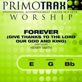 Forever (Give Thanks To the Lord Our God And King) (Vocal Demonstration Track - Original Version) artwork