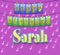 Happy Birthday Sarah - Ingrid DuMosch lyrics