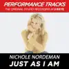 Just As I Am (Performance Tracks) - EP album lyrics, reviews, download
