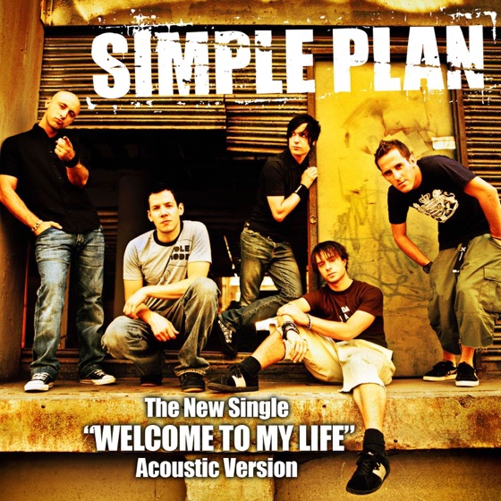 Cover artwork for Welcome to My Life (Acoustic Version)