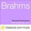 Johannes Brahms, Cello Sonata No. 1 In e Minor, Op. 38