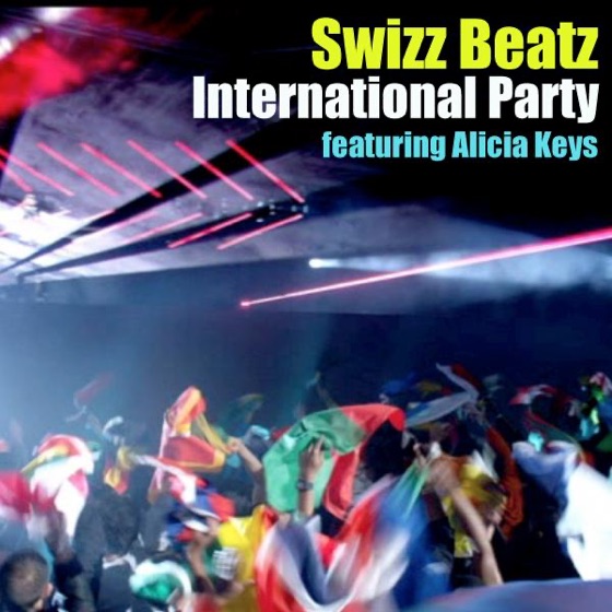 Cover artwork for International Party (feat. Alicia Keys)