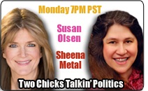 Two Chicks Talkin' Politics cover