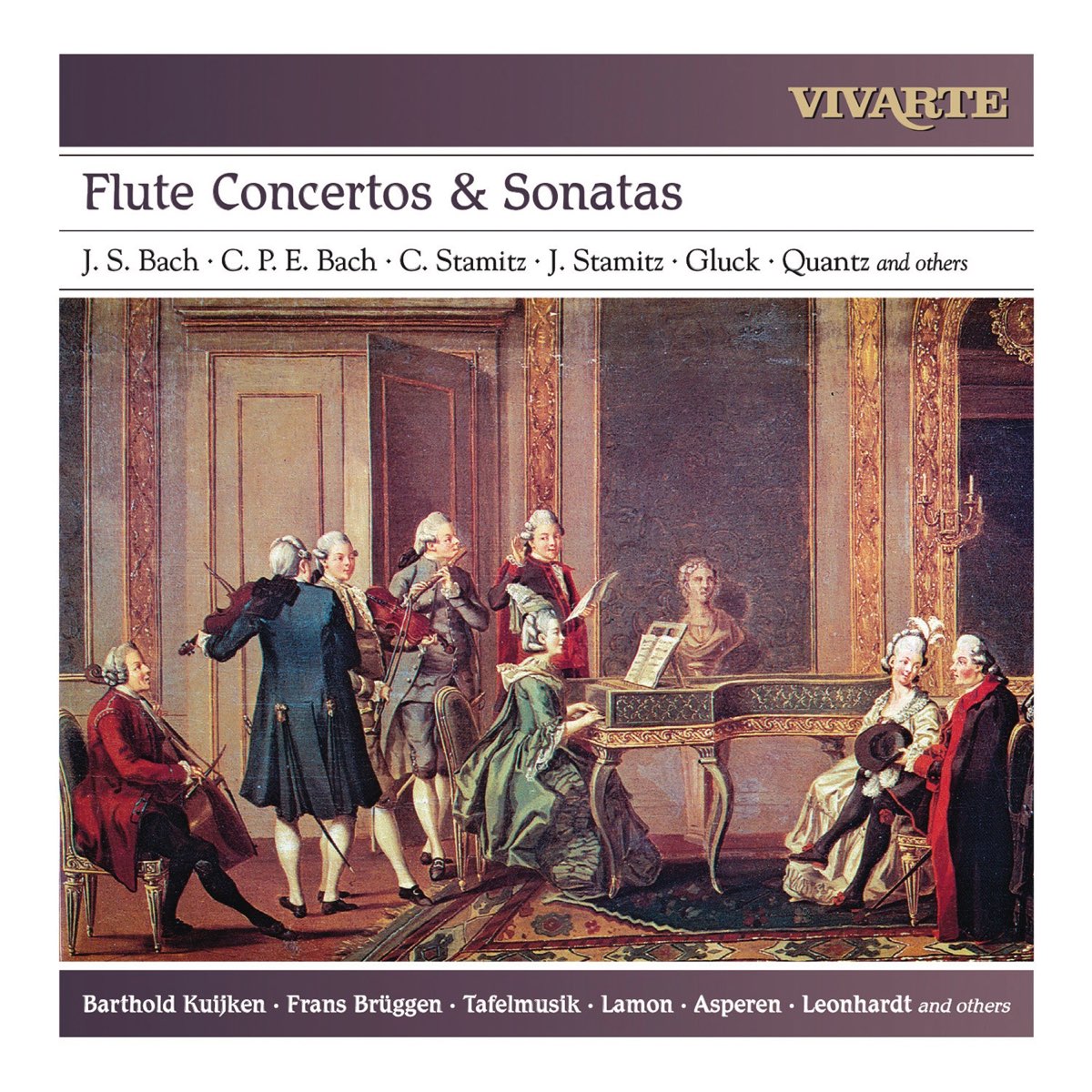 ‎Flute Concertos & Sonatas: J. S. Bach, C. P. E. Bach, C. Stamitz, J ...