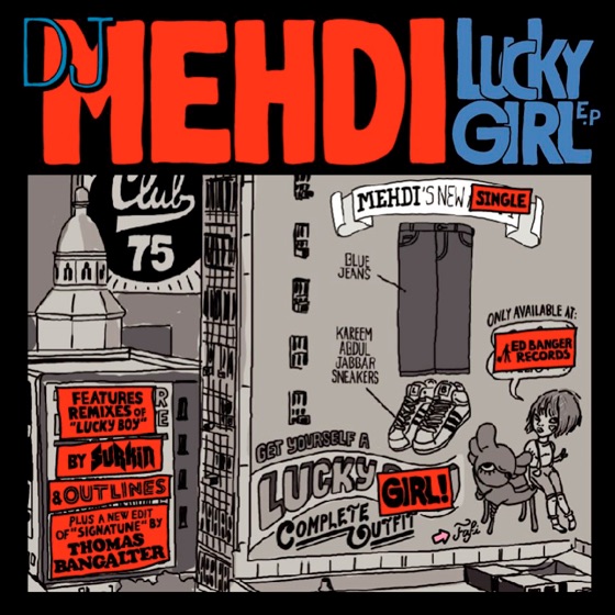 Cover artwork for Lucky Boy (Outlines Remix)