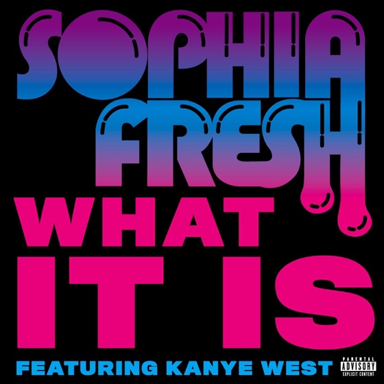 Cover artwork for What It Is (feat. Kayne West)